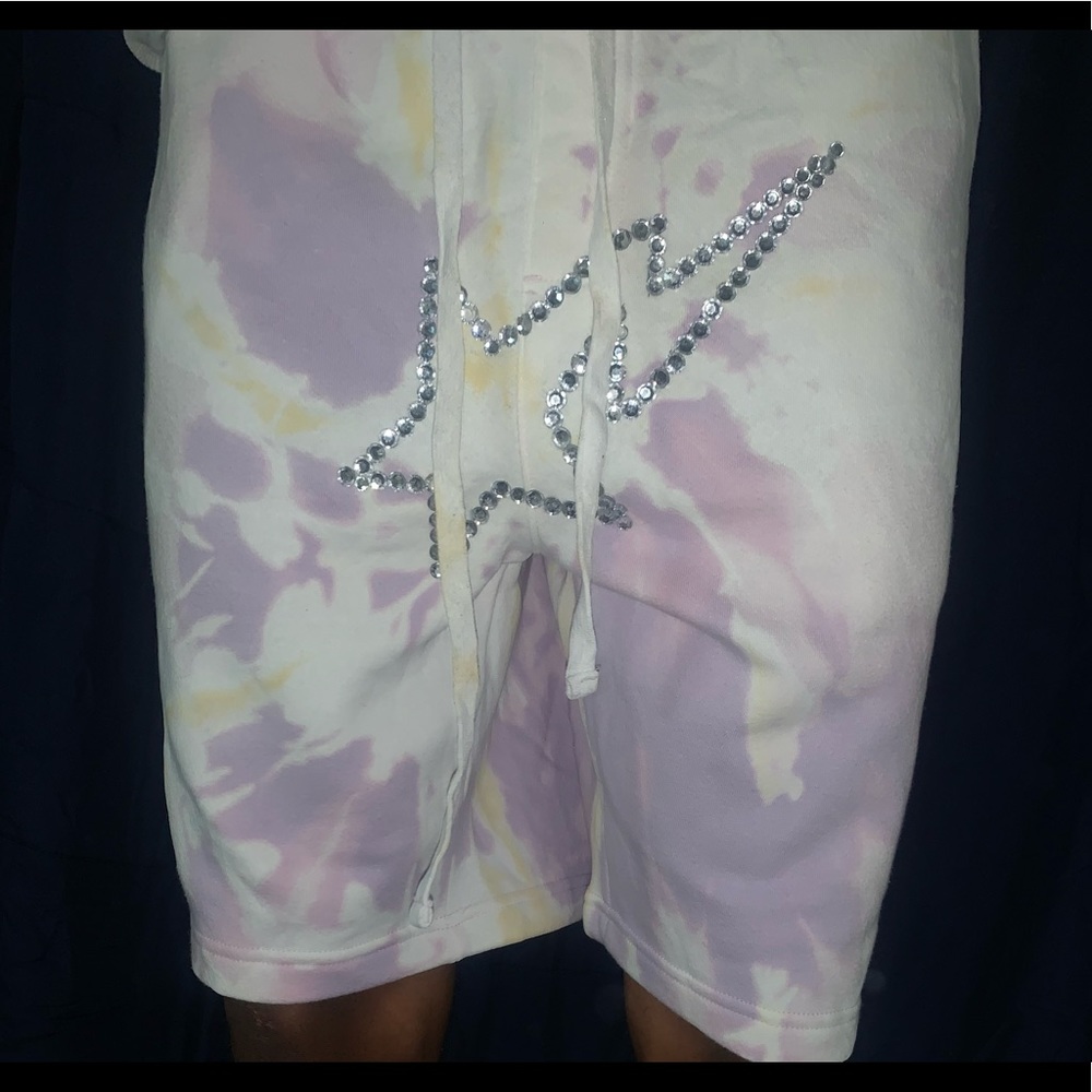CUSTOM‼️ fugazzi bapesta gemstone shorts